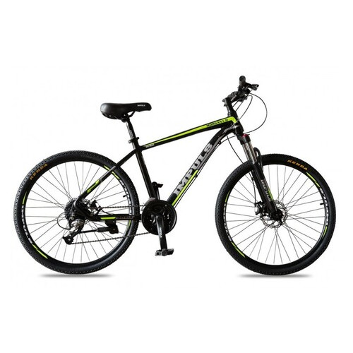 Велосипед Impuls Morgan 26 1.0 Чорно-салатовий Рама 17 2020г фото №1