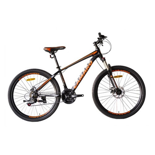Велосипед Camaro Onix 26 чорно-помаранчевий Рама 13,5 2020г фото №4