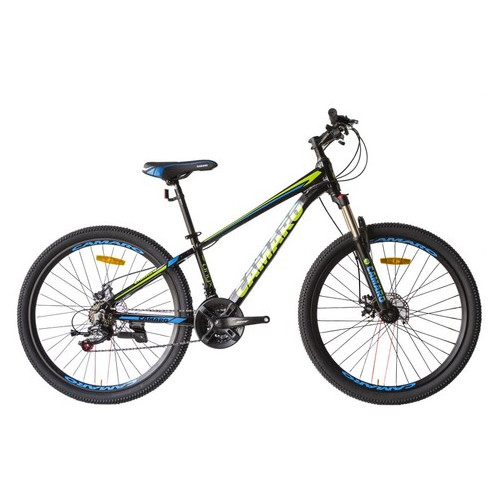 Велосипед Camaro Onix 26 Чорно-сине-зелений Рама 13,5 2020г фото №3