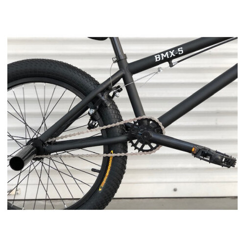 Велосипед bmx с пегами Top Rider X 5 20 чорний фото №2