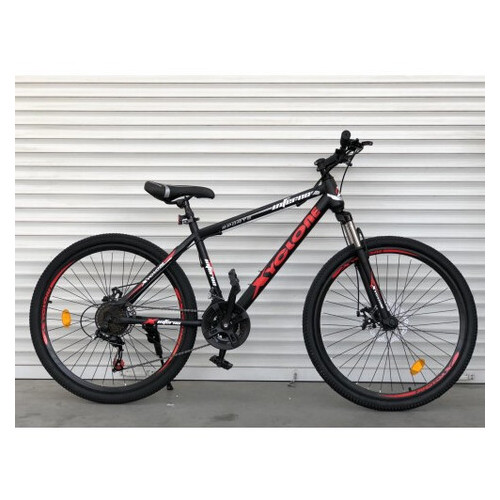 Гірський велосипед TopRider 801 26 черно-красный фото №1