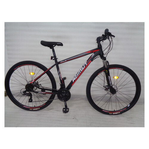 Гірський велосипед Azimut Aqua 26 GD+ Чорно-червоний фото №1