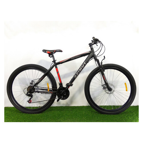 Гірський велосипед Azimut Spark 29 GD+ (21 рама) Чорно-червоний фото №1