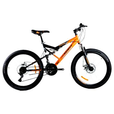 Гірський Двопідвісний велосипед 24 дюймів 17 рама Azimut Scorpion 24-095-S фото №1