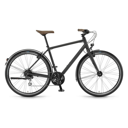 Велосипед Winora Flitzer men 28 24-G Acera, рама 61 см, чорний матовий, 2021 фото №1