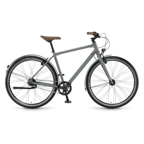 Велосипед Winora Aruba men 28 8-G Nexus FL, рама 56, сірий матовий, 2021 фото №1