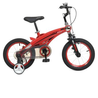 Велосипед дитячий Lanq WLN1239D-T-3 12 дюймів червоний фото №2