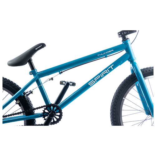 Велосипед Spirit Thunder 20 рама Uni блакитний/глянець 2021 фото №4
