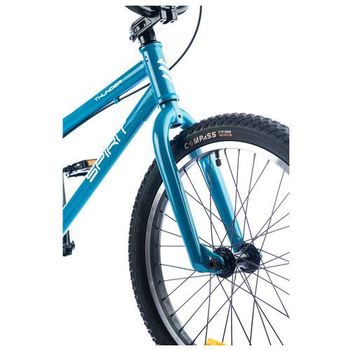 Велосипед Spirit Thunder 20 рама Uni блакитний/глянець 2021 фото №3