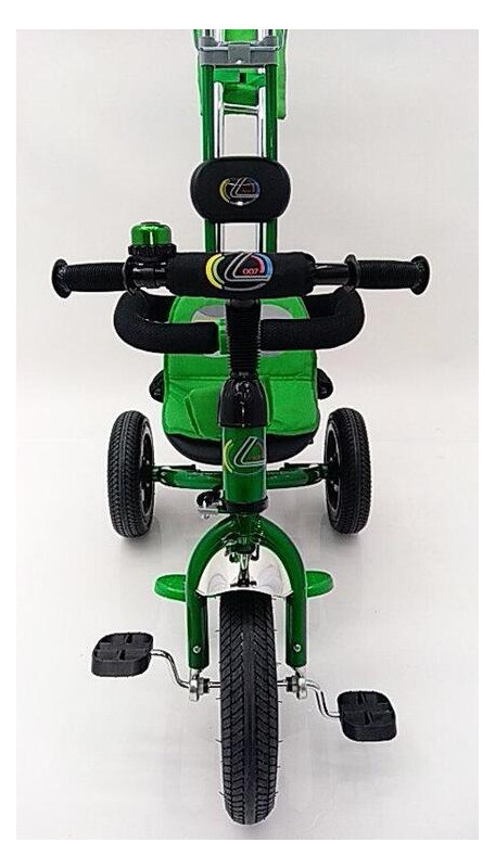 Дитячий велосипед триколісний Lexus Trike Air колеса 12/10 зелений фото №1