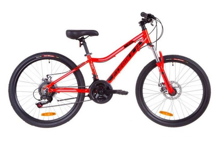 Велосипед 24 Formula ACID 1.0 AM 14G DD Рама 12,5 Al червоно-чорний с синим  2019 (OPS-FR-24-126) фото №1