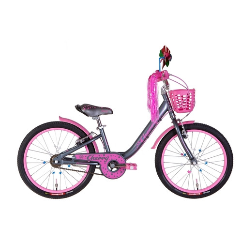 Велосипед 20 Formula CHERRY 2022 (розовый с сиреневым)  фото №1