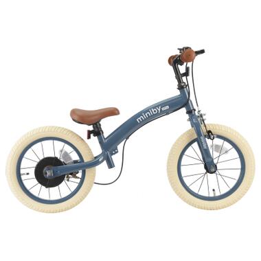 Детский велосипед QPlay Miniby 3в1 беговел 14 Greyish-Blue (CB01MiniByGreyish-Blue) фото №5