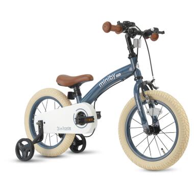 Детский велосипед QPlay Miniby 3в1 беговел 14 Greyish-Blue (CB01MiniByGreyish-Blue) фото №1