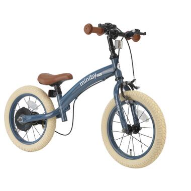 Детский велосипед QPlay Miniby 3в1 беговел 14 Greyish-Blue (CB01MiniByGreyish-Blue) фото №6