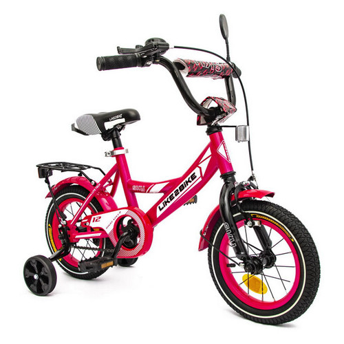 Велосипед Like2Bike 12 Sky рожевий рама сталь з дзвінком (211205) фото №1