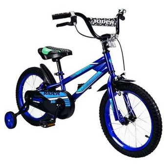 Велосипед дитячий 2-х коліс.12 211207 (1 шт) Like2bike Rider, синій, рама сталь, зі дзвінком, руч.гальмо, збірка 75%  (211207) фото №1
