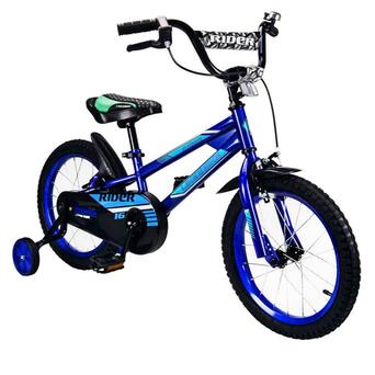 Велосипед дитячий 2-х коліс.12 211207 (1 шт) Like2bike Rider, синій, рама сталь, зі дзвінком, руч.гальмо, збірка 75%  (211207) фото №2