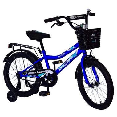 Велосипед дитячий 2-х коліс.14 211411 (1 шт) Like2bike Archer,синій, рама сталь, з дзвінком, руч.гальмо, зборка 75%  (211411) фото №3