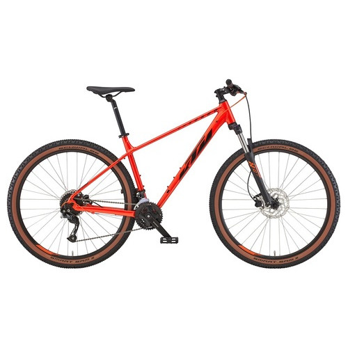 Велосипед KTM CHICAGO 271 27.5 рама S/38, помаранчевий (чорний), 2022 (22811138) фото №1