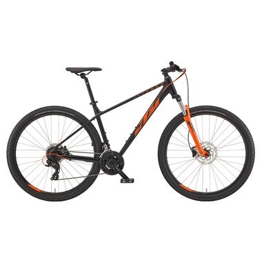 Велосипед KTM CHICAGO 292 29 рама M/43, матовий чорний (помаранчевий ), 2022 (22813103) фото №1