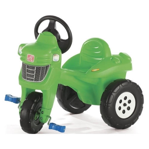 Дитячий велосипед-трактор на педалях Step 2 Farm Tractor 71х 75х 52 см зелений фото №1