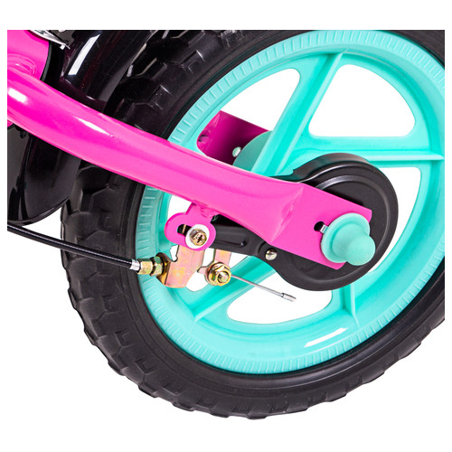 Біговий велосипед WORKER Toucan - рожево-бірюзовий (2646-1) фото №5