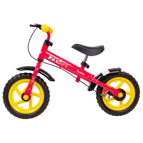 Біговий велосипед WORKER Toucan – червоно-жовтий (2646-2) фото №2
