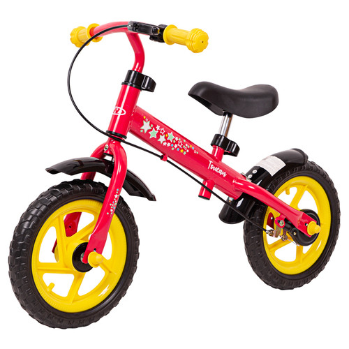 Беговый велосипед WORKER Toucan – красно-желтый (2646-2)