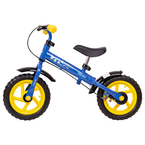 Дитячий біговий велосипед WORKER Pelican - синьо-жовтий (2645-2) фото №2