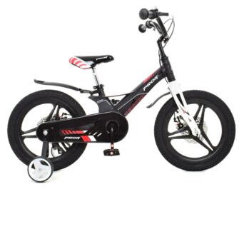 Велосипед дитячий PROF1 LMG16235 16 дюймів чорний фото №2