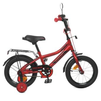 Велосипед дитячий PROF1 Y14311 14 дюймів червоний фото №3