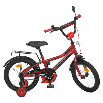 Велосипед дитячий PROF1 Y16311 16 дюймів червоний фото №1