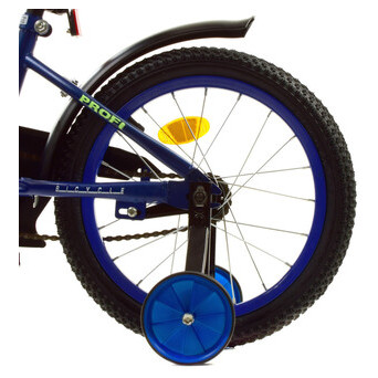 Велосипед дитячий PROF1 Y1672-1 16 дюймів синій фото №6