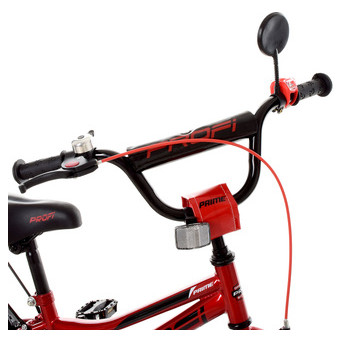 Велосипед дитячий 2-х кол. 18д. PROF1 Y18221 Prime (red) фото №3