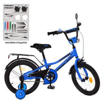 Велосипед дитячий 2-х кол. 18д. PROF1 Y18223 Prime (blue) фото №2
