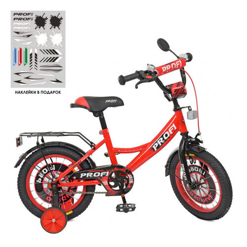 Дитячий велосипед Profi Original Boy XD-1446 14 дюймов червоний фото №1