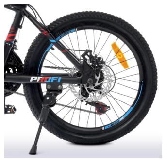 Велосипед Profi T20-OPTIMAL-A20-3 20 дюймов чорний фото №4
