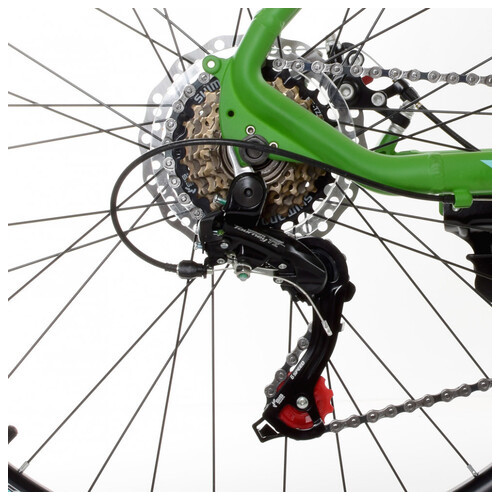 Велосипед підлітковий Profi G26VELOCITY A26.1 чорно-зелений фото №6