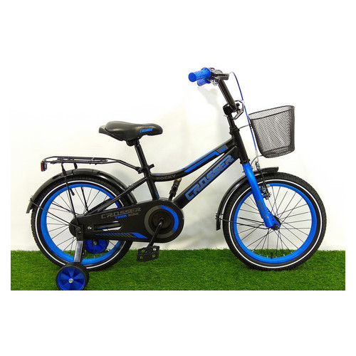 Дитячий велосипед Crosser Rocky 16 Чорно-синий фото №1