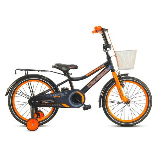 Дитячий велосипед Crosser Rocky 20 Чорно-помаранчевий фото №1