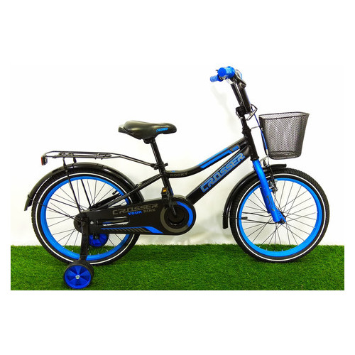 Дитячий велосипед Crosser Rocky 20 Чорно-синий фото №1