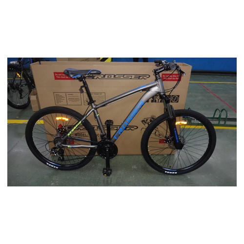 Гірський велосипед Crosser Scorpio 26 Серо-синий фото №1