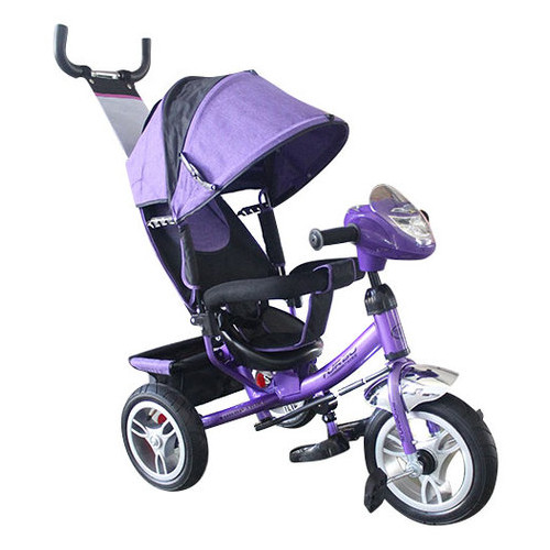 Дитячий велосипед триколісний Turbo Trike M 3115-8HA Фиолетовый фото №1