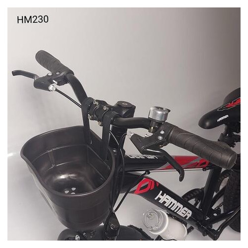 Велосипед двоколісний Hammer HM-230 20" Чорний фото №2
