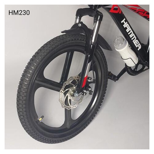 Велосипед двоколісний Hammer HM-230 20" Чорний фото №3