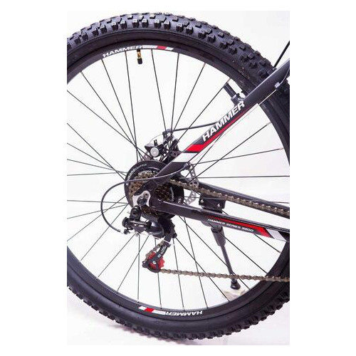 Велосипед Hammer -29 Shimano Чорно-червоний фото №8