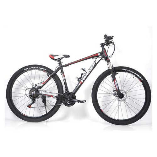 Велосипед Hammer -29 Shimano Чорно-червоний фото №4