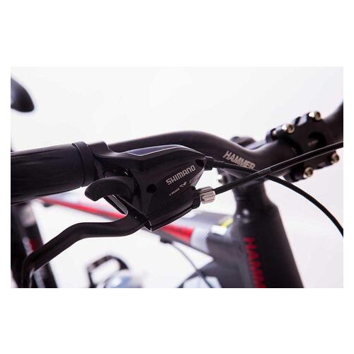 Велосипед Hammer -29 Shimano Чорно-червоний фото №7