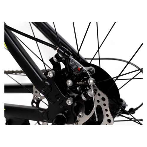 Велосипед гірський Hammer-26 Shimano Колеса 26 дюймів Рама 17 Чорно-Жовтий фото №6